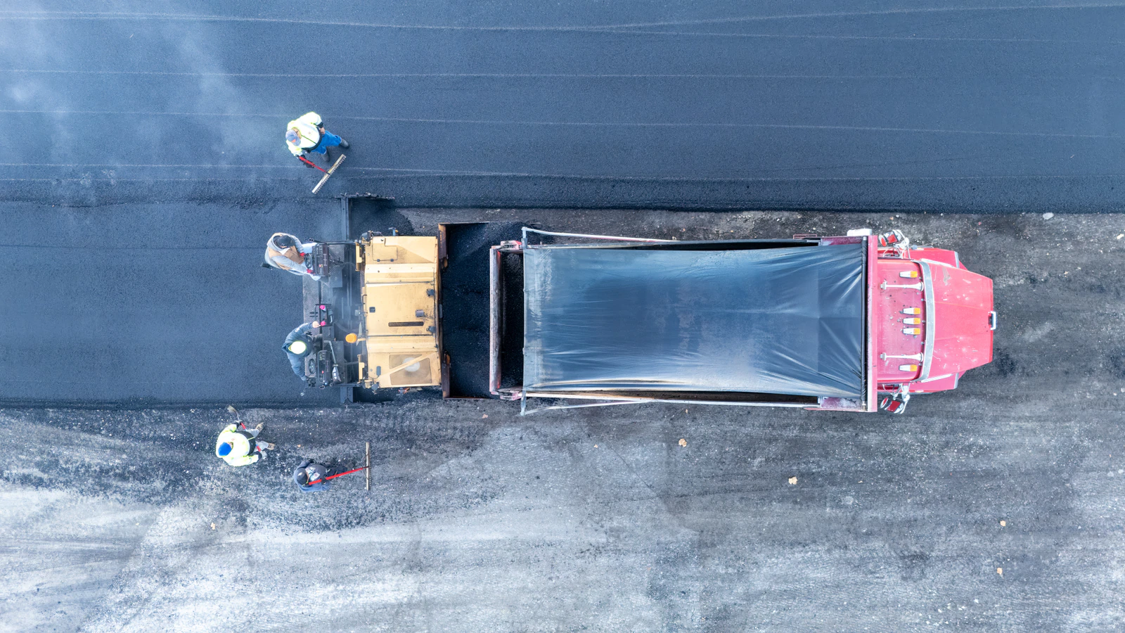 Target store emergency parking lot repair in Northern Indiana — milling, base repair, asphalt paving and striping by Advantage Paving